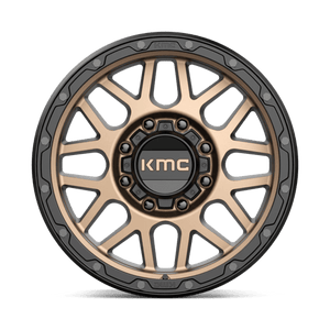 KMC KM535 GRENADE OFF-ROAD Matte Bronze W/ M-black Lip 18x8.5 0 8x165.1mm 125.1mm - Wheelwiz