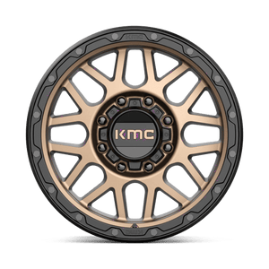KMC KM535 GRENADE OFF-ROAD Matte Bronze W/ M-black Lip 18x8.5 0 8x165.1mm 125.1mm - Wheelwiz
