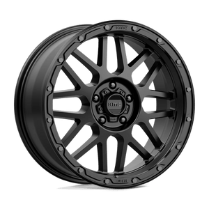 KMC KM535 GRENADE OFF-ROAD Matte Black 20x9 +18 5x127mm 71.5mm - Wheelwiz