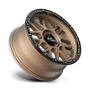 KMC KM535 GRENADE OFF-ROAD Matte Bronze Matte Black Lip 20x9 +18 5x127mm 71.5mm - WheelWiz