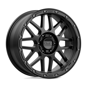 KMC KM535 GRENADE OFF-ROAD Matte Black 20x9 +18 6x139.7mm 106.1mm - Wheelwiz