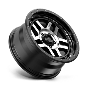 KMC KM540 RECON Satin Black Machined 18x8.5 0 5x127mm 78.1mm - Wheelwiz
