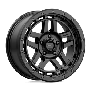 KMC KM540 RECON Satin Black 18x8.5 +18 5x150mm 110.1mm - Wheelwiz