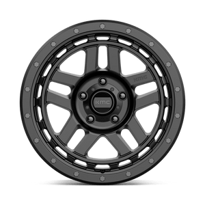 KMC KM540 RECON Satin Black 18x8.5 +18 5x127mm 71.5mm - Wheelwiz
