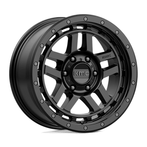 KMC KM540 RECON Satin Black 18x8.5 +18 6x135mm 87.1mm - Wheelwiz