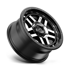 KMC KM540 RECON Satin Black Machined 17x8.5 +18 6x139.7mm 106.1mm - Wheelwiz