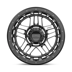 KMC KM540 RECON Satin Black Machined 18x8.5 +18 6x139.7mm 106.1mm - Wheelwiz