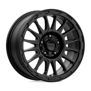 KMC KM542 IMPACT Satin Black 16x7 +30 5x114.3mm 72.6mm - Wheelwiz
