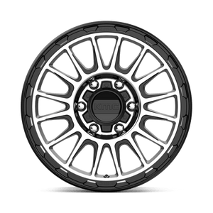 KMC KM542 IMPACT Satin Black Machined 16x8 0 6x139.7mm 106.1mm - Wheelwiz