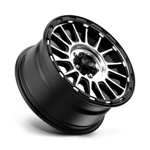 KMC KM542 IMPACT Satin Black Machined 17x8 +35 5x114.3mm 72.6mm - Wheelwiz