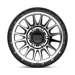 KMC KM542 IMPACT Satin Black Machined 17x8.5 0 6x135mm 87.1mm - Wheelwiz