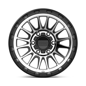 KMC KM542 IMPACT Satin Black Machined 17x8.5 0 6x139.7mm 106.1mm - Wheelwiz