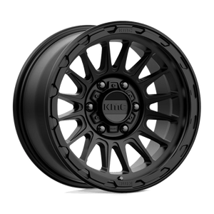 KMC KM542 IMPACT Satin Black 17x8.5 0 6x135mm 87.1mm - Wheelwiz