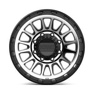 KMC KM542 IMPACT Satin Black Machined 17x8.5 0 8x165.1mm 125.1mm