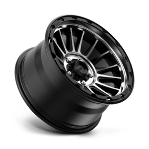 KMC KM542 IMPACT Satin Black Machined 17x9 -12 5x127mm 71.5mm