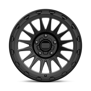 KMC KM542 IMPACT Satin Black 17x9 +18 5x127mm 71.5mm - Wheelwiz
