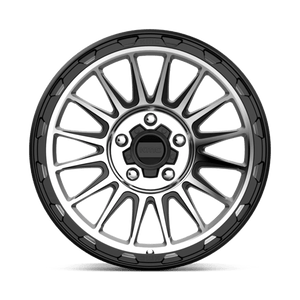 KMC KM542 IMPACT Satin Black Machined 18x9 0 5x127mm 71.5mm - Wheelwiz