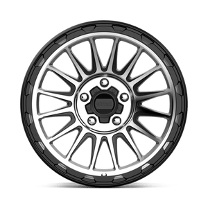 KMC KM542 IMPACT Satin Black Machined 18x9 0 5x127mm 71.5mm