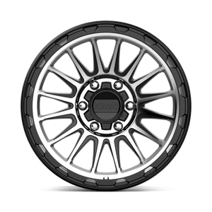 KMC KM542 IMPACT Satin Black Machined 18x9 0 6x139.7mm 106.1mm - Wheelwiz