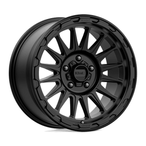 KMC KM542 IMPACT Satin Black 18x9 +18 5x127mm 71.5mm - Wheelwiz