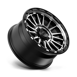 KMC KM542 IMPACT Satin Black Machined 18x9 +18 6x114.3mm 66.1mm