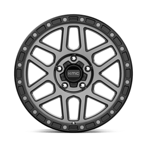 KMC KM544 MESA Satin Black W/ Gray Tint 17x9 -12 5x127mm 71.5mm - Wheelwiz
