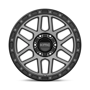 KMC KM544 MESA Satin Black W/ Gray Tint 18x9 +18 6x114.3mm 66.1mm - Wheelwiz