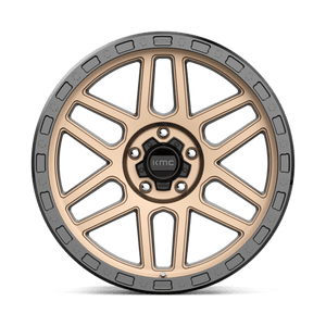KMC KM544 MESA Matte Bronze W/ Black Lip 20x9 0 5x127mm 71.5mm - Wheelwiz