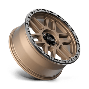 KMC KM544 MESA Matte Bronze W/ Black Lip 20x9 +18 5x127mm 71.5mm - Wheelwiz