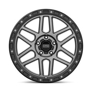 KMC KM544 MESA Satin Black W/ Gray Tint 20x9 +18 5x127mm 71.5mm - Wheelwiz