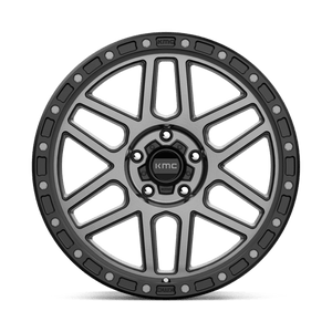 KMC KM544 MESA Satin Black W/ Gray Tint 20x9 +25 5x150mm 110.1mm - Wheelwiz
