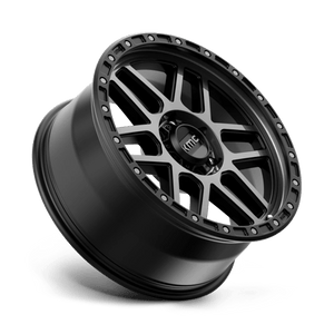 KMC KM544 MESA Satin Black W/ Gray Tint 20x9 +18 6x139.7mm 106.1mm - Wheelwiz