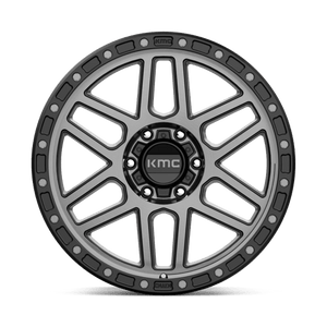 KMC KM544 MESA Satin Black W/ Gray Tint 20x9 +18 6x135mm 87.1mm - Wheelwiz