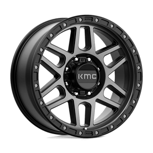 KMC KM544 MESA Satin Black W/ Gray Tint 20x9 +18 8x170mm 125.1mm - Wheelwiz