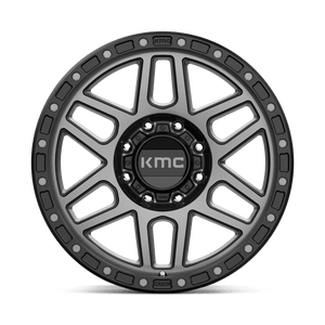 KMC KM544 MESA Satin Black W/ Gray Tint 20x9 +18 8x180mm 124.2mm