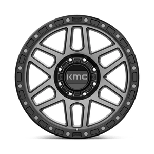 KMC KM544 MESA Satin Black W/ Gray Tint 17x9 +18 8x170mm 125.1mm - Wheelwiz