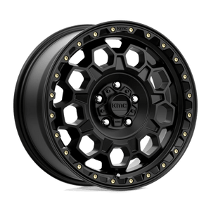 KMC KM545 TREK Satin Black 17x8 +35 5x114.3mm 72.6mm - Wheelwiz