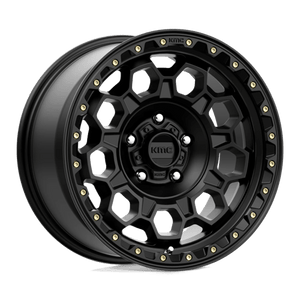 KMC KM545 TREK Satin Black 17x9 0 5x127mm 71.5mm - Wheelwiz