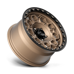 KMC KM545 TREK Matte Bronze W/ Black Lip 17x9 0 5x127mm 71.5mm - Wheelwiz