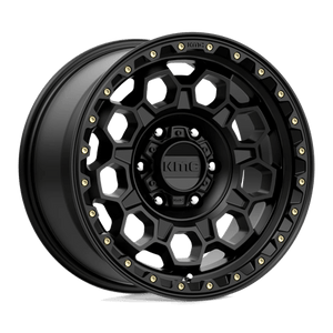 KMC KM545 TREK Satin Black 17x9 0 6x139.7mm 106.1mm - Wheelwiz