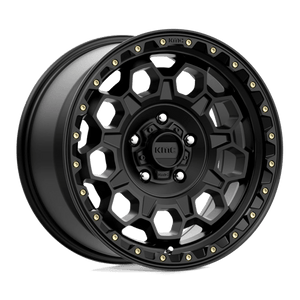 KMC KM545 TREK Satin Black 17x9 +18 5x150mm 110.1mm - Wheelwiz