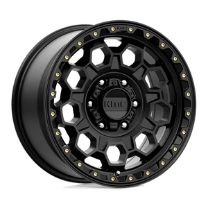 KMC KM545 TREK Satin Black 17x9 +18 6x139.7mm 106.1mm - Wheelwiz
