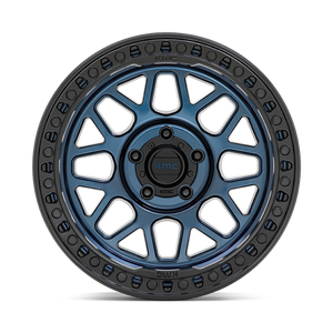 KMC KM549 GRS Midnight Blue W/ G-black Lip 17x9 0 6x139.7mm 106.1mm
