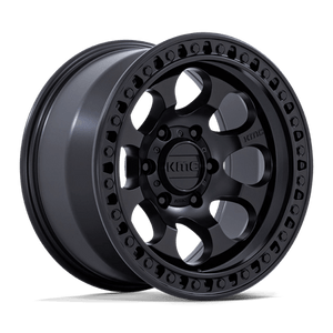 KMC KM550 RIOT SBL Satin Black 18x9 +18 6x120mm 66.9mm