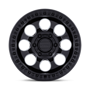 KMC KM550 RIOT SBL Satin Black 18x9 +18 6x114.3mm 66.1mm - Wheelwiz