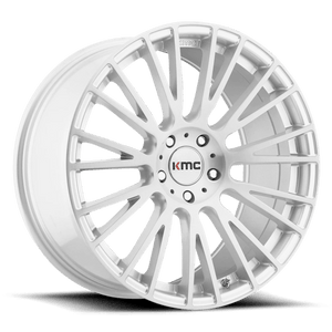 KMC KM706 IMPACT Brushed Silver 18x8 +38 5x114.3mm 72.6mm - WheelWiz