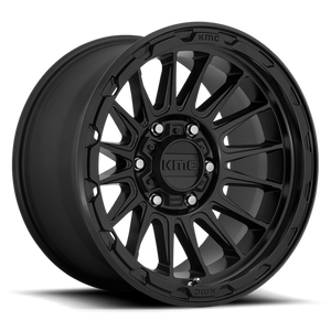 KMC KM706 IMPACT Satin Black 20x10 +40 5x112mm 66.6mm - WheelWiz