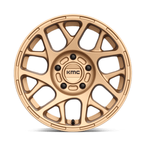 KMC KM708 BULLY Matte Bronze 16x7.5 +30 5x110mm 72.6mm - WheelWiz