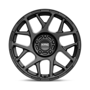 KMC KM708 BULLY Satin Black 17x8 +38 5x110mm 72.6mm - Wheelwiz