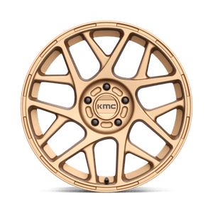 KMC KM708 BULLY Matte Bronze 18x8 +38 5x108mm 72.6mm - WheelWiz